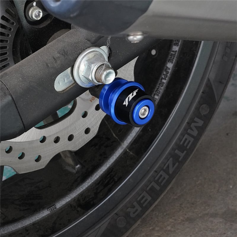 Pre Yamaha YZF R3 R25 R6 R1 YZF-R3 1999-2022 2020 2019 2018 Príslušenstvo pre motocykle CNC M6 Swingbrand Cievky Posuvník Stojan Skrutka