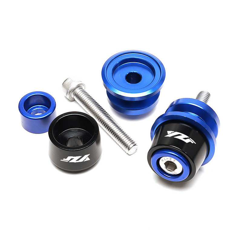 Pre Yamaha YZF R3 R25 R6 R1 YZF-R3 1999-2022 2020 2019 2018 Príslušenstvo pre motocykle CNC M6 Swingbrand Cievky Posuvník Stojan Skrutka
