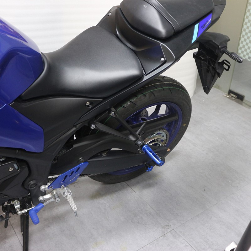 Pentru YAMAHA MT-07 MT-09 MT-03 FZ-07 FZ-09 MT09 MT07 MT03 Motocicletă CNC Suport pentru picioare pentru pasageri Suporturi pentru picioare din spate Accesorii pedale