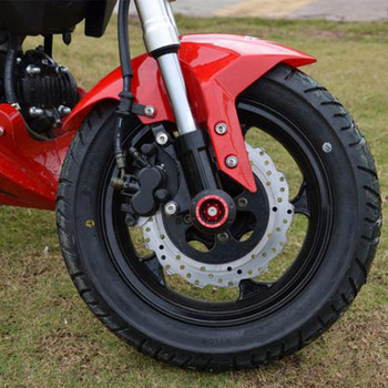 22Pcs Мотоциклет Crash Protector Защитни подложки за колела Цветни мотоциклетни гуми Рамка Плъзгач Motocross M6 Гайки Шайба JDM Болтове