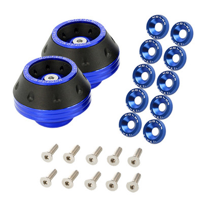 22 ks chráničov kolies motocykla, farebných posúvačov rámu pneumatík motocykla, motokrosových matíc M6, podložiek, skrutiek JDM