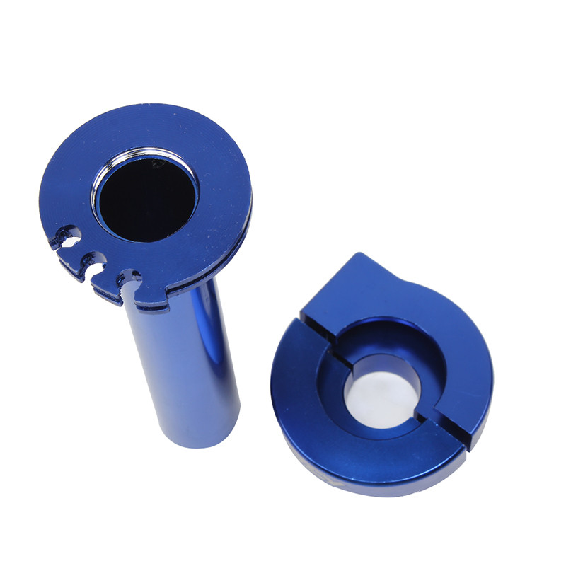 Viacfarebné otočné rukoväte plynu, riadidlá, univerzálne 22 mm 7/8 palcové CNC hliníkové riadidlá pre motocykel, moped, skúter, bicykel