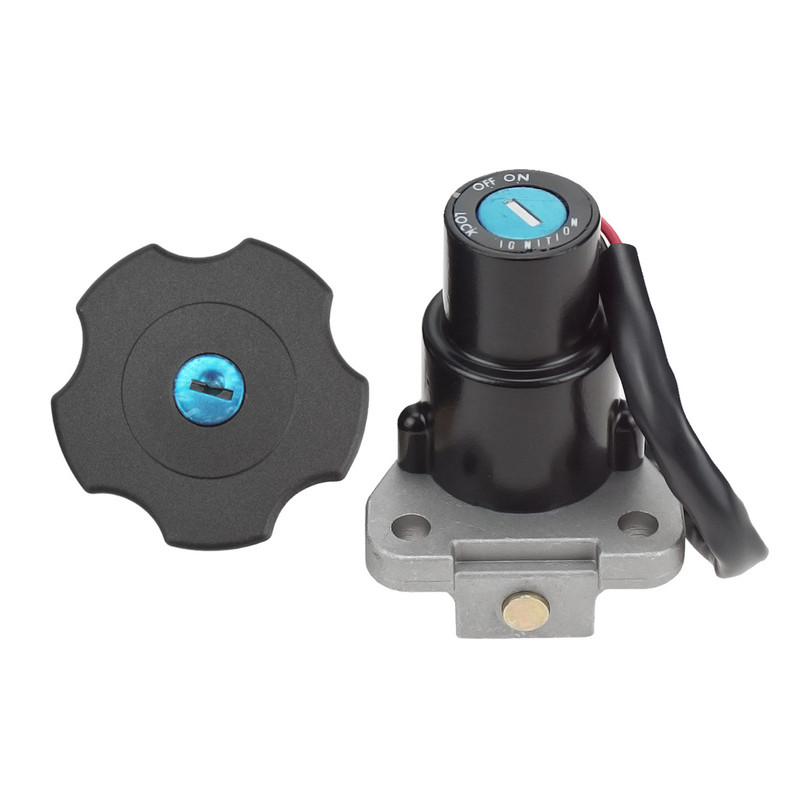 Kryt palivovej nádrže pre motocykel, spínač zapaľovania, sada zámkov sedadla pre Yamaha XT600 90-95 TW200 03-17 XT225 Serow 225 DT200 DT200R