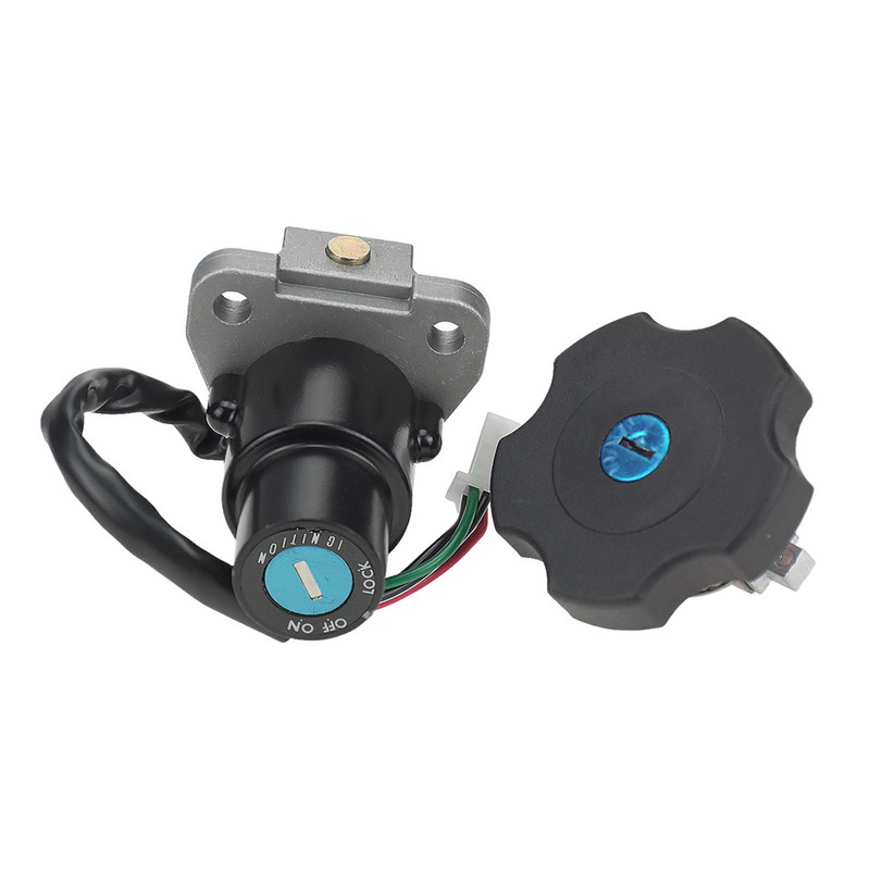 Kryt palivovej nádrže pre motocykel, spínač zapaľovania, sada zámkov sedadla pre Yamaha XT600 90-95 TW200 03-17 XT225 Serow 225 DT200 DT200R