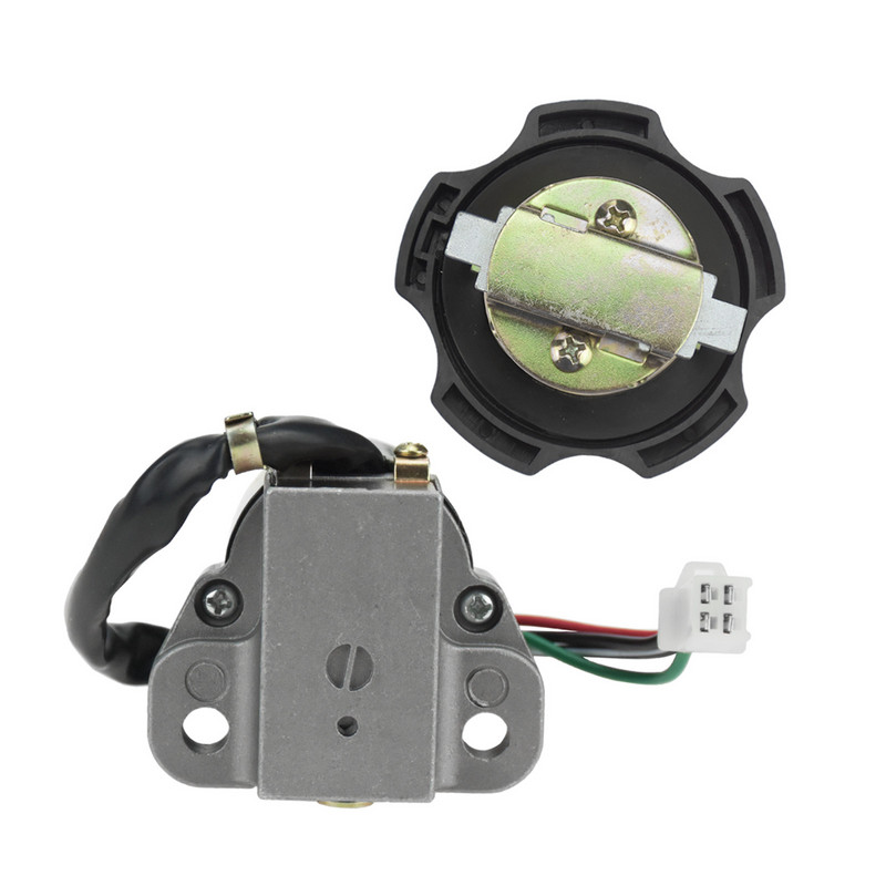 Kryt palivovej nádrže pre motocykel, spínač zapaľovania, sada zámkov sedadla pre Yamaha XT600 90-95 TW200 03-17 XT225 Serow 225 DT200 DT200R