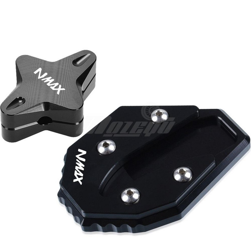 Predlžovacia podložka bočného stojana pre motocykel NMAX 125 155, zväčšovacia doska, podpora stojana pre YAMAHA N-MAX NMAX155 NMAX125 2020 2021 2022