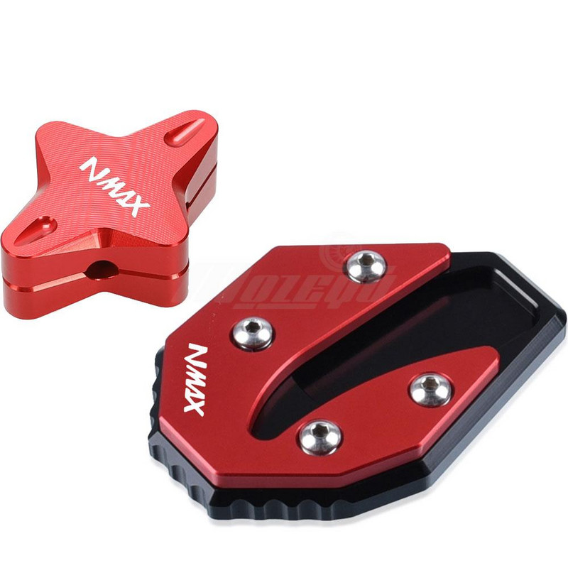 Predlžovacia podložka bočného stojana pre motocykel NMAX 125 155, zväčšovacia doska, podpora stojana pre YAMAHA N-MAX NMAX155 NMAX125 2020 2021 2022