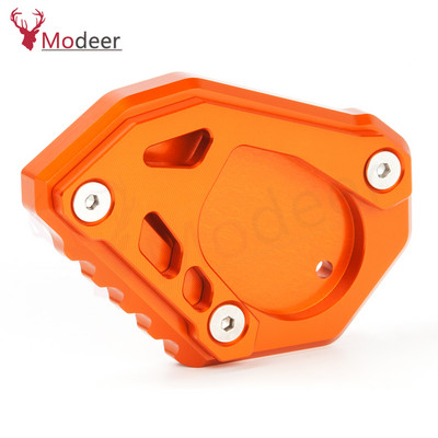 690 LC4 EnduroR Tartozékok Oldalsó állvány hosszabbító pad Megnagyobbított állvány bővítő KTM 690 LC4 Enduro / R 2019 2020 2021 2022