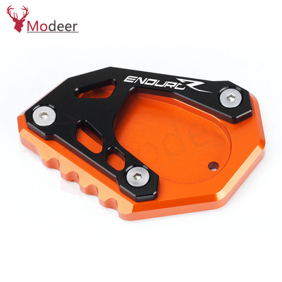 690 LC4 EnduroR Tartozékok Oldalsó állvány hosszabbító pad Megnagyobbított állvány bővítő KTM 690 LC4 Enduro / R 2019 2020 2021 2022