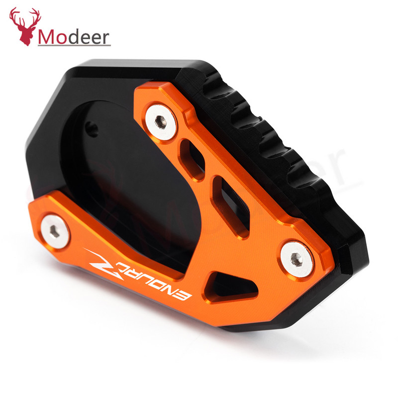 690 LC4 EnduroR Tartozékok Oldalsó állvány hosszabbító pad Megnagyobbított állvány bővítő KTM 690 LC4 Enduro / R 2019 2020 2021 2022