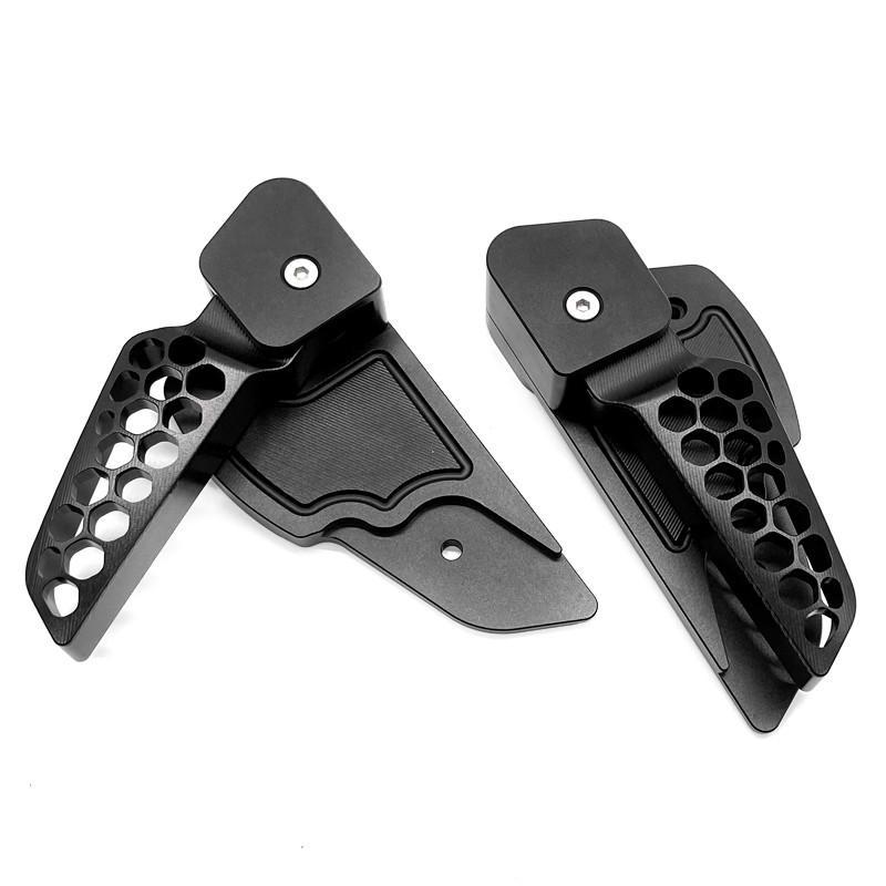 Motorkerékpár összecsukható hátsó utas lábtartók Lépések Hosszabbító illeszkedik Vespa Primavera Sprint125 150 17-22 láb pedál adapterhez