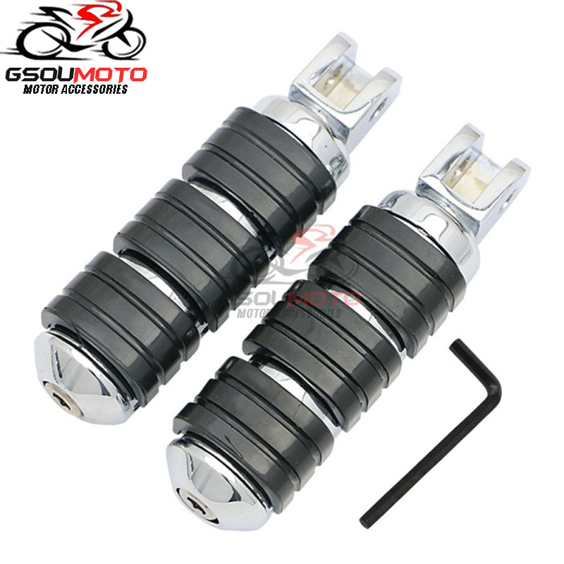 Gumové protišmykové opierky nôh pre predný jazdca na motorke pre Honda CBR900RR 929 954 CBR600 F5 CB1000R CBR1100XX VFR800 pedále