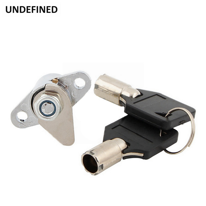 Sada kľúčov na uzamknutie kovovej tašky na motocykel s pevnou podsedlovou brašnou pre Harley Touring Road King Electra Street Glide FLT FLHT FLHRC 14-18