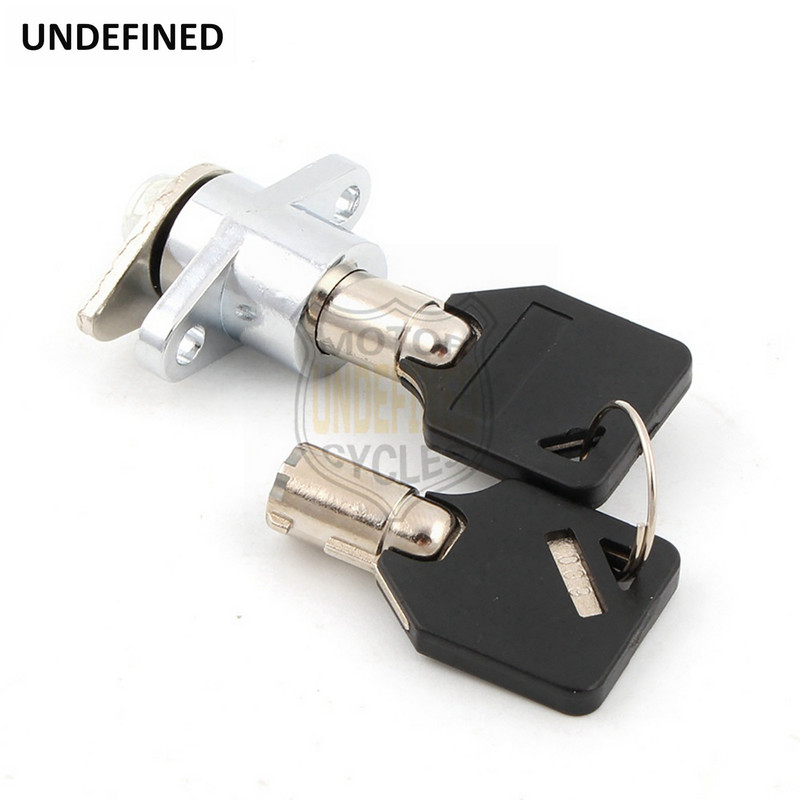 Sada kľúčov na uzamknutie kovovej tašky na motocykel s pevnou podsedlovou brašnou pre Harley Touring Road King Electra Street Glide FLT FLHT FLHRC 14-18