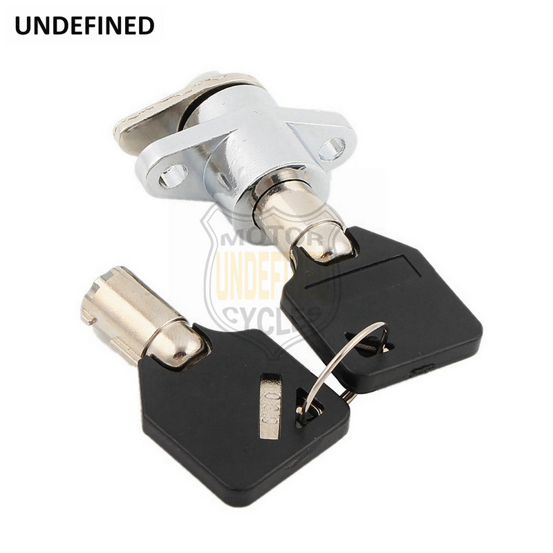 Sada kľúčov na uzamknutie kovovej tašky na motocykel s pevnou podsedlovou brašnou pre Harley Touring Road King Electra Street Glide FLT FLHT FLHRC 14-18