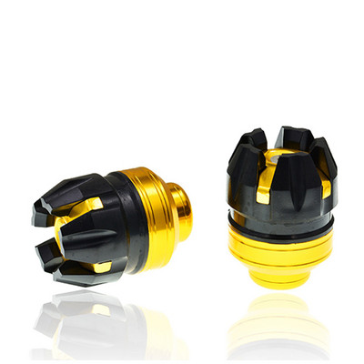 2 ks Ochranné chrániče kolies motocykla Farebný chránič Ochrana motocykla pred haváriou Motocross Pad Pad Posuvník rámu kolesa