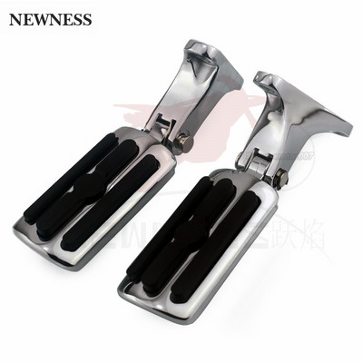 Stúpačky pre motocykle pre spolujazdca vzadu, držiak na stupačky pre Harley Touring Road King Street Glide 1993-2022 2021, chróm