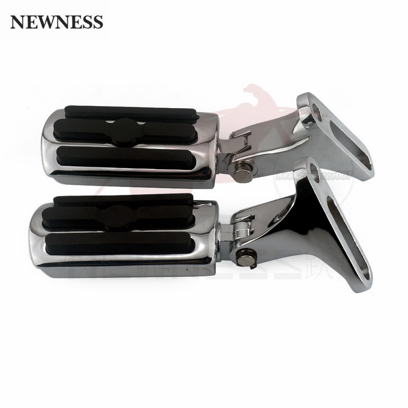 Stúpačky pre motocykle pre spolujazdca vzadu, držiak na stupačky pre Harley Touring Road King Street Glide 1993-2022 2021, chróm