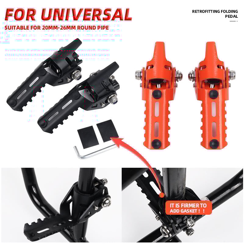 Pre BMW F900XR F900R F 900 F900 XR R Príslušenstvo pre motocykle Diaľničné predné stupačky Skladacie stupačky Svorky Priemer 20 mm - 26 mm