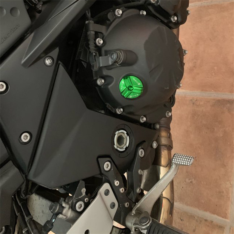 Motocyklové príslušenstvo M20*2,5 CNC uzáver plniaceho hrdla oleja pre Kawasaki Z800 Z650 Z900 Z400 Z1000 Z1000R Z1000SX Z900RS