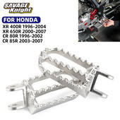 XR400 XR650 első lábtartó lábtartó HONDA XR400R XR650R CR80R CR85R XR 400R 650R CR 80R 85R motoros lábtámasz pedálhoz