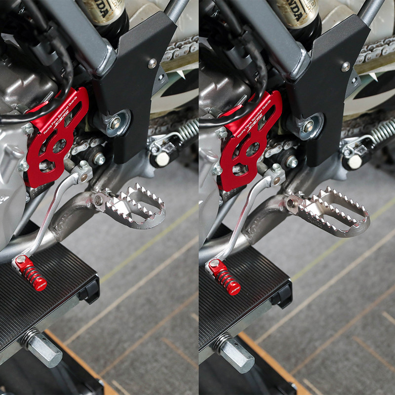 XR400 XR650 első lábtartó lábtartó HONDA XR400R XR650R CR80R CR85R XR 400R 650R CR 80R 85R motoros lábtámasz pedálhoz