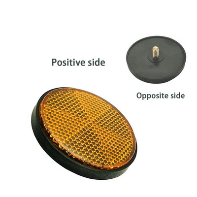1 par crvenih katadioptera Kamion Plastični reflektori Motocikl ATV Dirt Bike Auto Reflektor Sigurnosno upozorenje Reflektori vilice