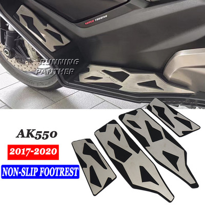 Accesorii noi pentru motociclete AK550 2020 2019 2018 2017 Pedale silicon + aluminiu pentru KYMCO AK 550 Kit picior pedala