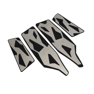 Nové príslušenstvo pre motocykle AK550 2020 2019 2018 2017 Pedále zo silikónu + hliníka pre KYMCO AK 550 Sada pedálov