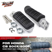 Motorkerékpár első lábtartó adapterek HONDA CBR250R CBR300R CBR500R CB500F CB500X CB300R MSX125 Hornet CB600F motoros lábtámaszokhoz