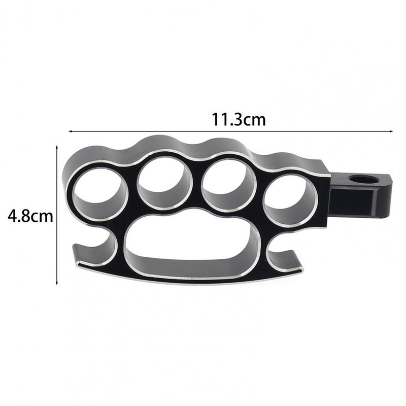 40% HOT2 Balenie motocyklových kĺbov nôh, opotrebované hliníkové chladné pedále na opierku nôh kompatibilné s FXCW XL883N XL1200N, predné a zadné pedále