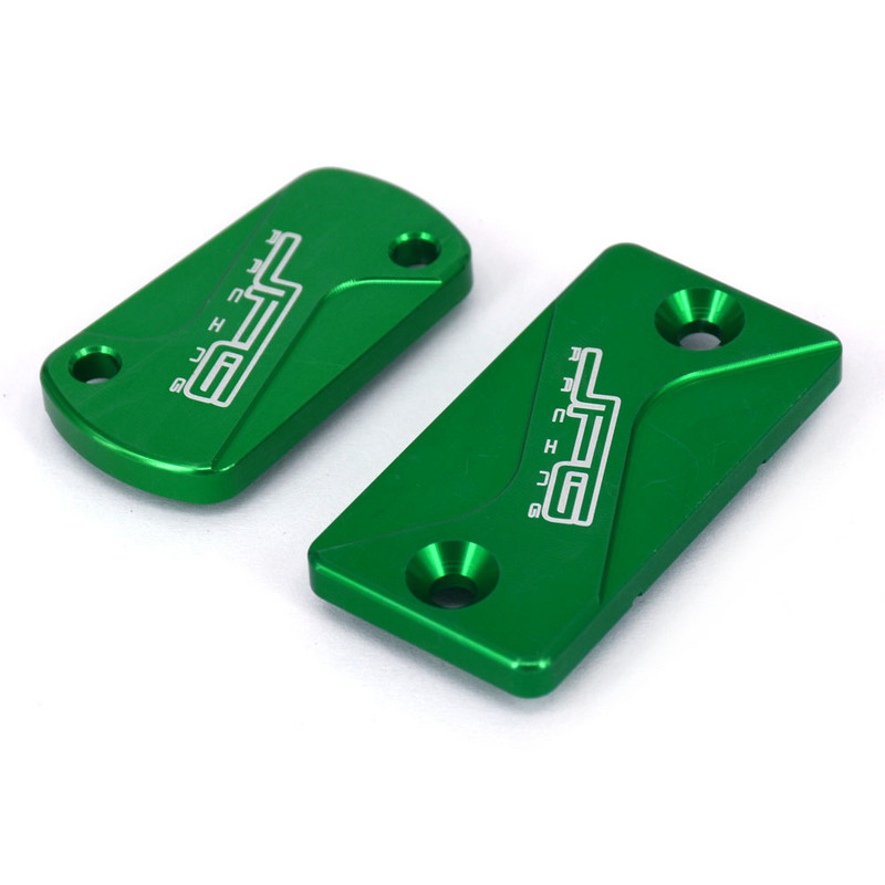 Pentru KAWASAKI KX 250 250F KX250 KX250F Sujete de picior pentru motocicletă Suportul pedalei de frână Pârghie față spate Capac capac rezervor lichid de frână