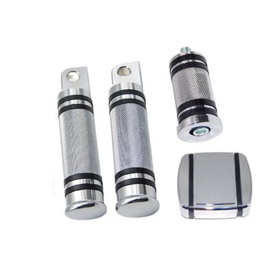 Motorkerékpár fékpedálbetét burkolat lábtartók Sebességváltó csapok Harley Sportster 883 Dyna Softail Breakout Street XG750 egyedi