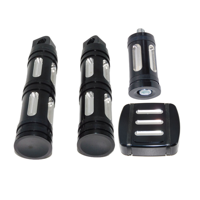 Motorkerékpár fékpedálbetét burkolat lábtartók Sebességváltó csapok Harley Sportster 883 Dyna Softail Breakout Street XG750 egyedi