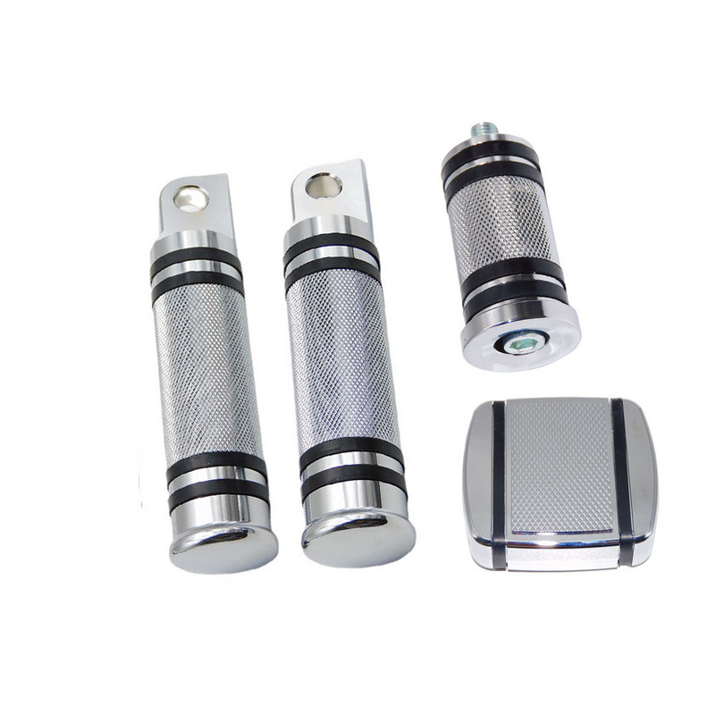 Motorkerékpár fékpedálbetét burkolat lábtartók Sebességváltó csapok Harley Sportster 883 Dyna Softail Breakout Street XG750 egyedi