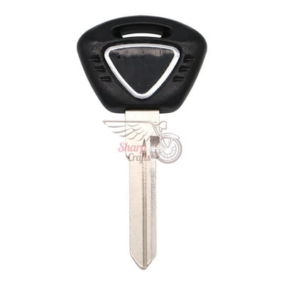 Motocyklové príslušenstvo Ľavý a pravý slot pre embryonálny kľúč, nezostrihaná čepeľ pre TRIUMPH 600 675 1050 T100 T120 T800 T900 T955 čierna a červená