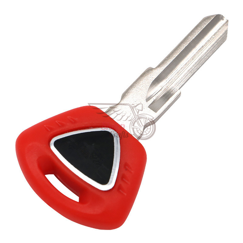 Motocyklové príslušenstvo Ľavý a pravý slot pre embryonálny kľúč, nezostrihaná čepeľ pre TRIUMPH 600 675 1050 T100 T120 T800 T900 T955 čierna a červená