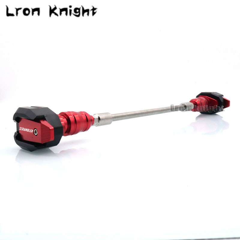 Pre motocykel DUCATI Scrambler 800 Scrambler800 CNC ochrana proti pádu, posuvník rámu, ochranný kryt kapotáže, ochranný kryt proti nárazu