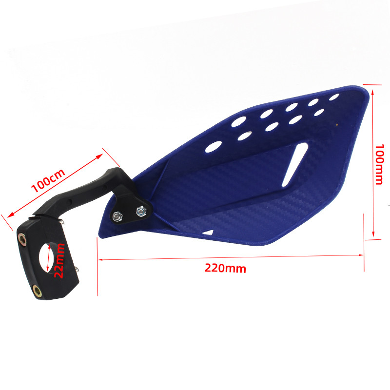 Motocrossi käsiraua käekaitse 22 mm käekaitsega mootorrataste mustuseaega ATV Quads enduro jaoks