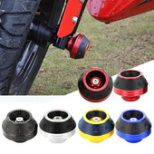 4 bucăți universal pentru protecția împotriva accidentelor pentru motociclete, tampoane de protecție pentru roți, din aliaj de aluminiu, cupă pentru furcă față, accesorii pentru echipamente moto