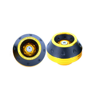 4 bucăți universal pentru protecția împotriva accidentelor pentru motociclete, tampoane de protecție pentru roți, din aliaj de aluminiu, cupă pentru furcă față, accesorii pentru echipamente moto
