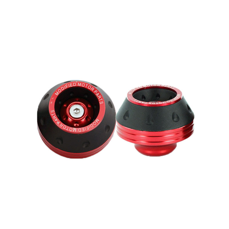 4Pcs Универсален мотоциклет Crash Protector Защитни накладки за колела Алуминиева сплав Предна чаша за вилка Аксесоари за мото оборудване