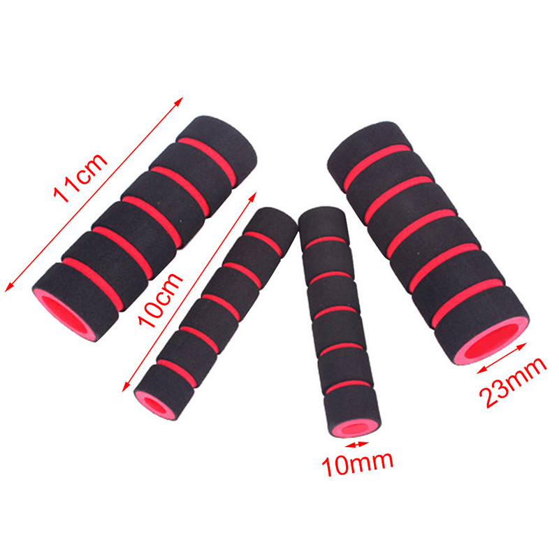 Мотоциклетни велосипедни състезателни ръкави за кормило Неплъзгаща се пяна Гъба Капак за ръкохватка Мека спирачка Ръкави за дръжка на велосипеди на едро Ново