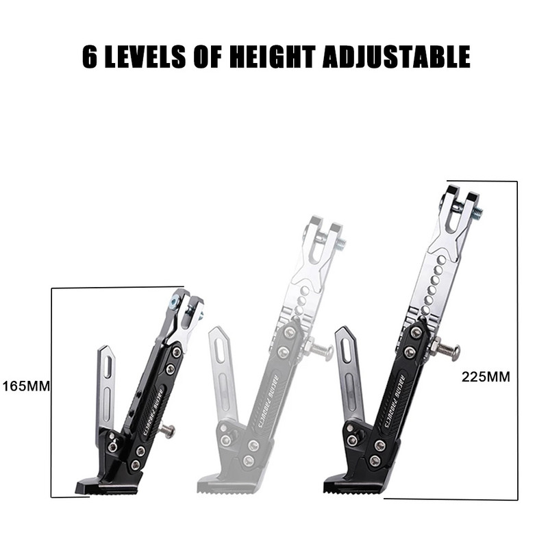 Nastaviteľný stojan na nohy pre motocykel, parkovací stojan pre elektrické motocykle