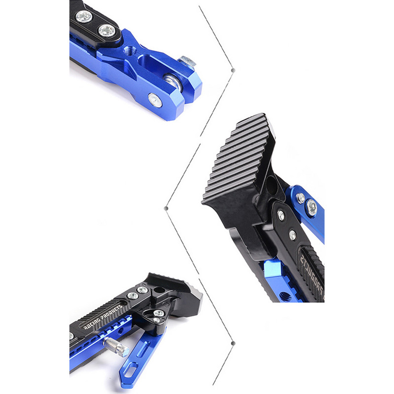 Nastaviteľný stojan na nohy pre motocykel, parkovací stojan pre elektrické motocykle