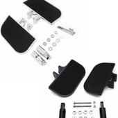 Motorkerékpár-alkatrészek krómozott utasszállító mini padlódeszkák hátsó lábtartó lábtartók Harley-Davidson Electra Glide Softail Fat Boy-hoz