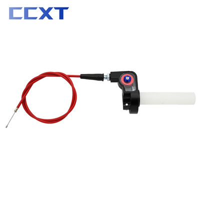 Motocicletă 22mm Quick Twist Gas Throttle Settle Grips Maner Maneruri 980mm Throttle Cable for Honda Yamaha Kawasaki Suzuki KTM ATV