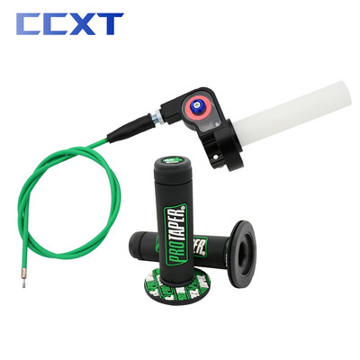 Motocicletă 22mm Quick Twist Gas Throttle Settle Grips Maner Maneruri 980mm Throttle Cable for Honda Yamaha Kawasaki Suzuki KTM ATV