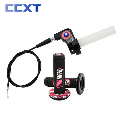 Motocicletă 22mm Quick Twist Gas Throttle Settle Grips Maner Maneruri 980mm Throttle Cable for Honda Yamaha Kawasaki Suzuki KTM ATV