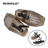 Motorkerékpár kézvédők Univerzális kézvédők védő Harley Davidson Sporster XL883 XL1200 X48 Fat Boy V-Rod Road Kinghez